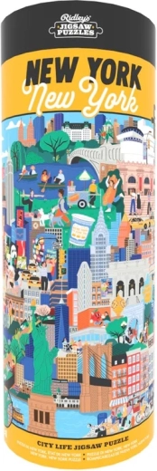 Ridley's Games puzzle Life in New York 1000 pieces