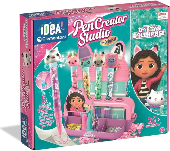 Clementoni Creative Set – GABBY’S DOLLHOUSE Pen Factory