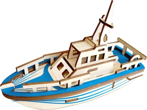Дървен 3D пъзел Кораб