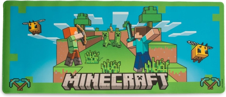 Gaming mouse pad MINECRAFT 80 × 35 cm