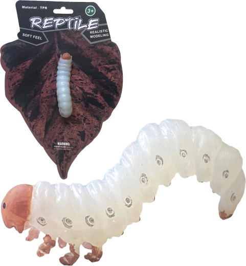 Living Nature realistic insect model – larva 11.5 cm