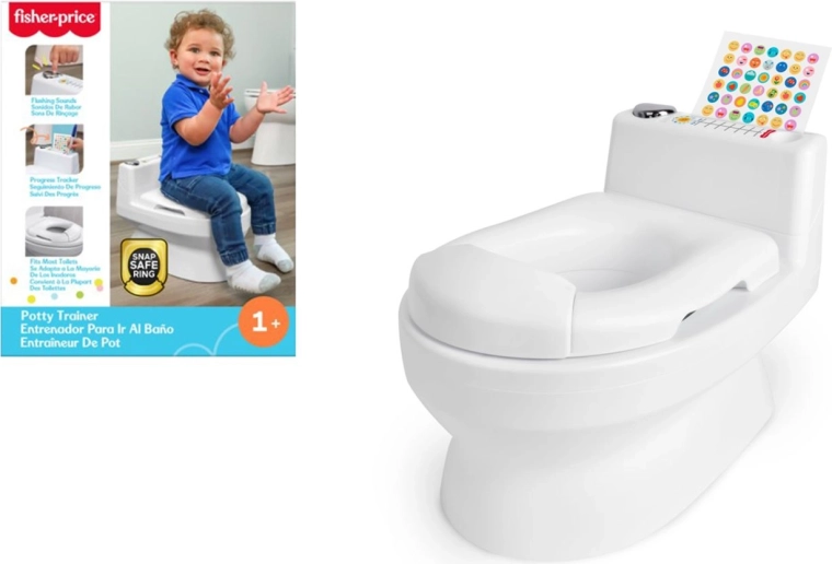 Fisher-Price toilet-shaped potty with sound