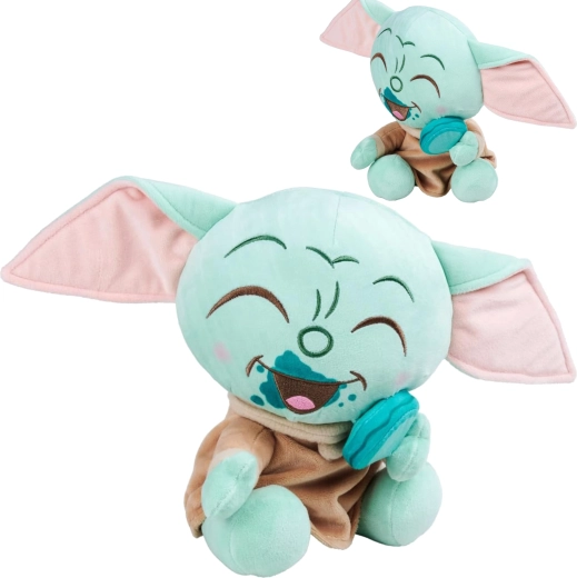 Disney Star Wars плюшена играчка Grogu с макаронка 25 см