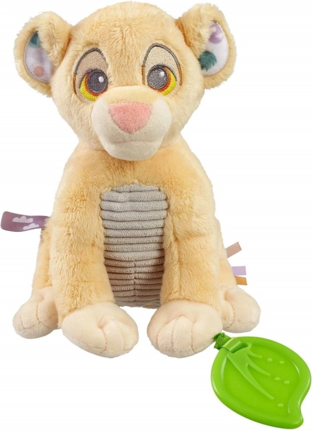 Плюшена активна играчка DISNEY Цар Лъв Simba с гризалка