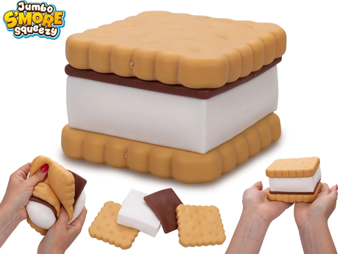 Разтеглива джъмбо бисквита Mega Squeeze 10 см