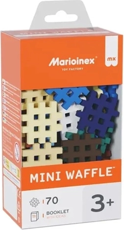 Mini waffle blocks, 70 pieces