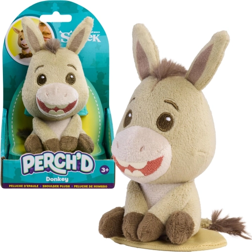 Shrek Perch’d Plush Donkey Shoulder Buddy 11.5 cm