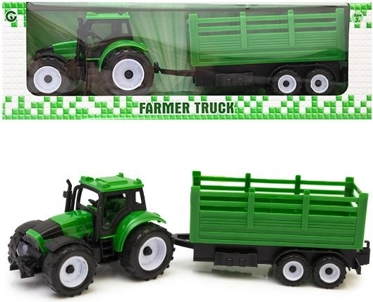 Tractor with trailer - 1 piece