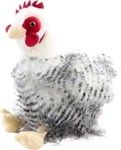 Plush Hen with Egg 20 cm eco-friendly