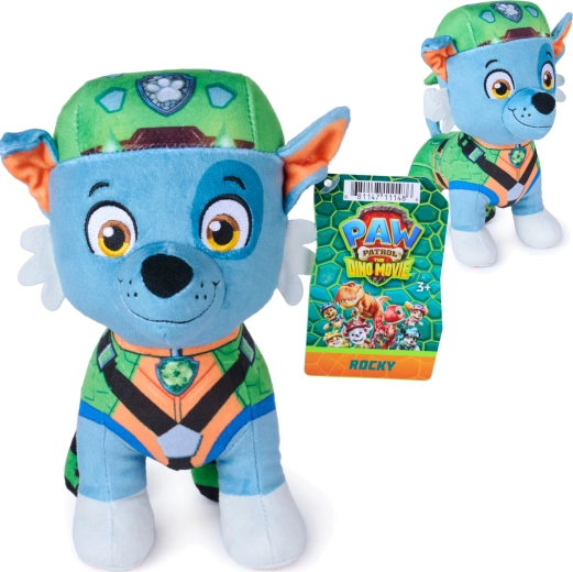 Spin Master PAW Patrol Dino филмова плюшена играчка Роки 20 см - 1 брой