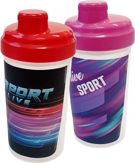Шейкър и спортна бутилка 500 мл NEW SPORTLIFE