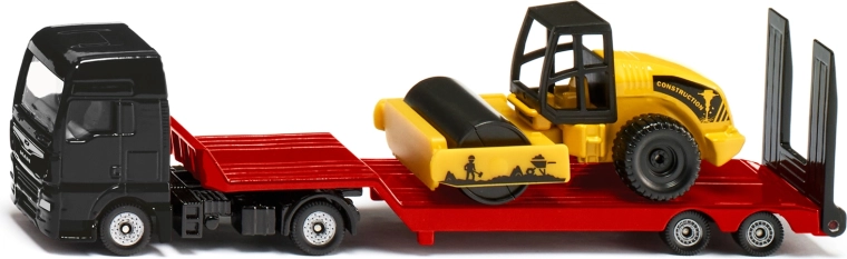 Siku Super long MAN tractor unit with trailer and road roller 1:87