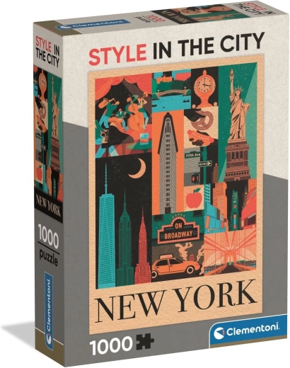 Clementoni Puzzle New York – City Icons 1000 Pieces