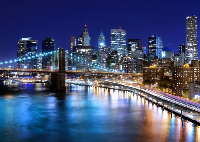 Puzzle New York at Night 2000 Pieces