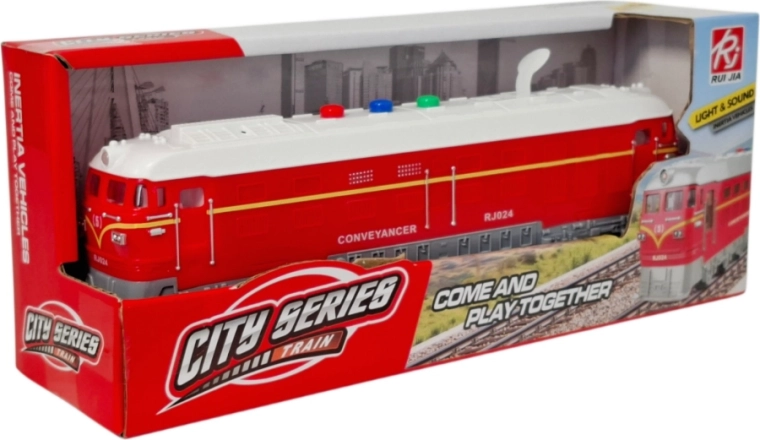 Locomotive with Light and Sound Effects