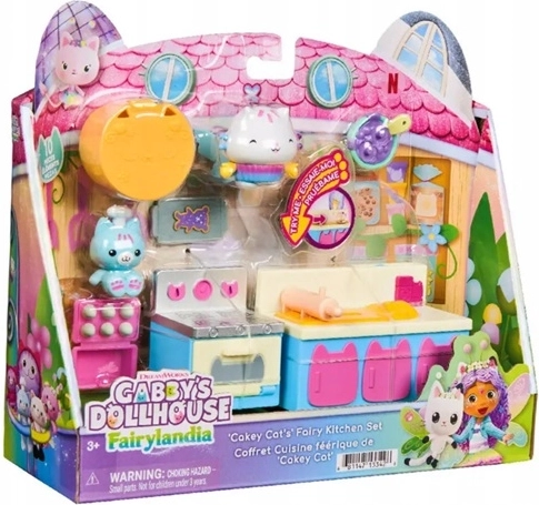 Spin Master Gabby’s Dollhouse магически комплект кухня и баня