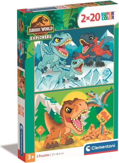 Puzzle 2x20 Pieces Jurassic World