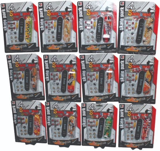 Скейтпарк fingerboard с аксесоари – различни варианти
