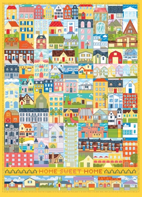 Пъзел COBBLE HILL „Дом, сладък дом“ (500 части)