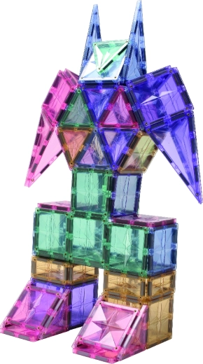 Магнитен конструктор Cleverclixx creative pack pastel (125 бр.)