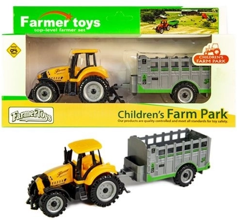 Tractor with trailer - 1 piece