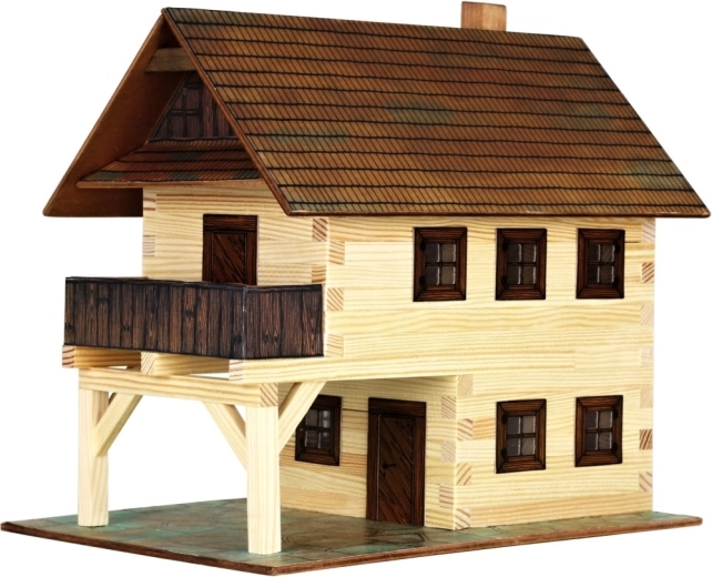 WALACHIA wooden gluing kit – water mill 1:32
