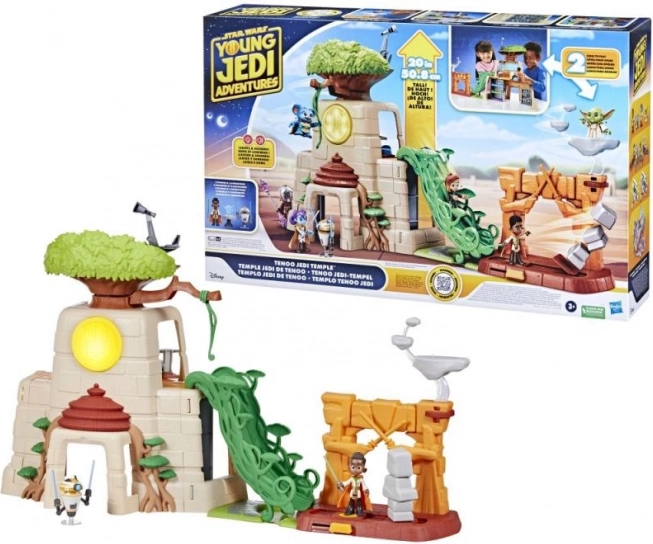 Игрови комплект STAR WARS Tenoo Jedi Temple – храмът на джедаите със светлини и звуци