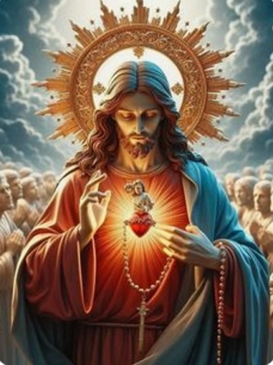 Norimpex Paint by Numbers Divine Mercy Jesus 40 × 50 cm