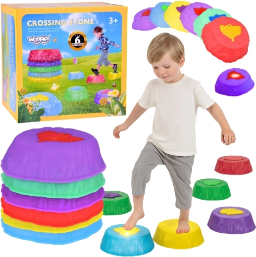 Woopie glowing balance stones - 6 pcs