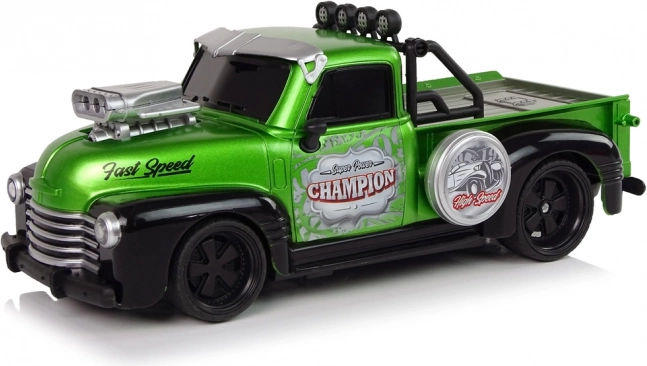 Green RC Pick-up 1:18