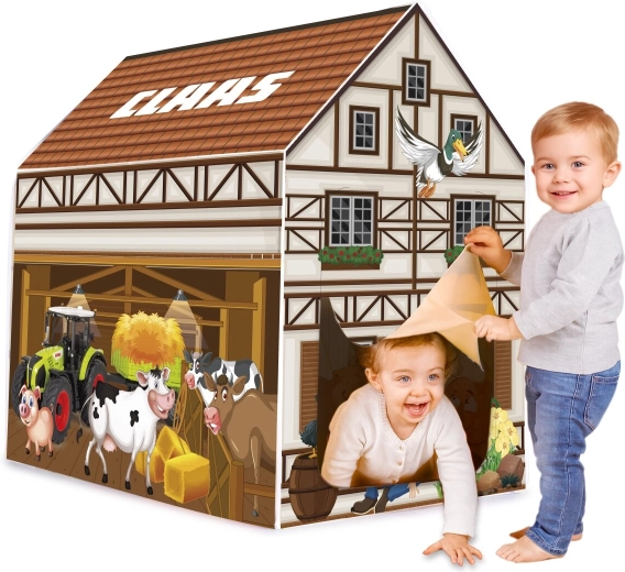 Детска палатка за игра Claas ферма