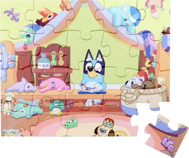 Wooden Bluey Puzzle – 20 Pieces