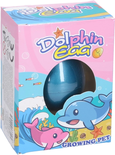 Growing Dolphin in an Egg 6.5 cm