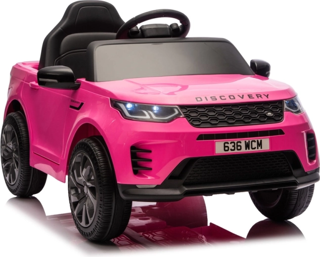 Електрическа количка LAND ROVER Discovery, розова