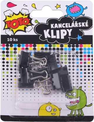 Канцеларски клип 15 мм, 10 бр.