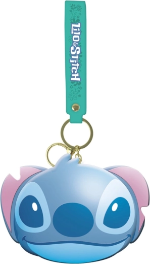 Ключодържател с мини портмоне STITCH син
