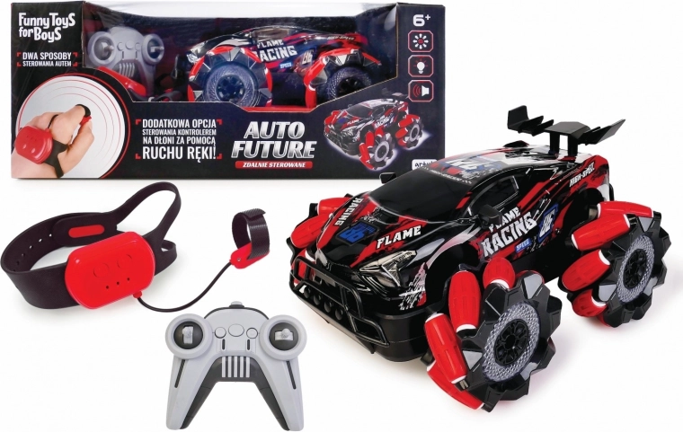 Future RC Car Controlled by Hand