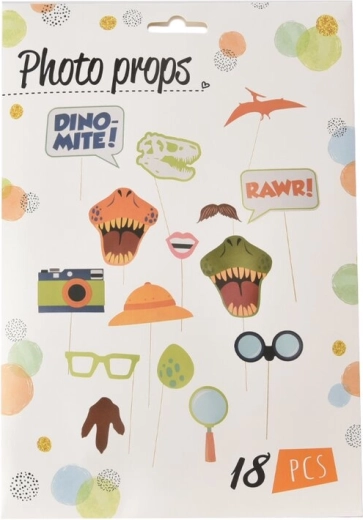 Jungle Party Photo Props for a Photo Booth (18 pcs)