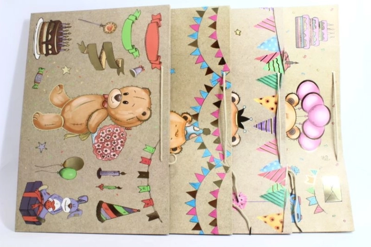 Gift bag JYWK 1001 XXL horizontal, design 156 (25 pcs)