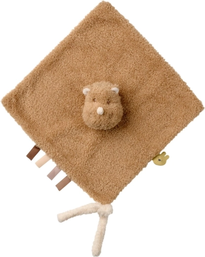 Nattou гушкалка от плюш Teddy носорог 28 × 28 см