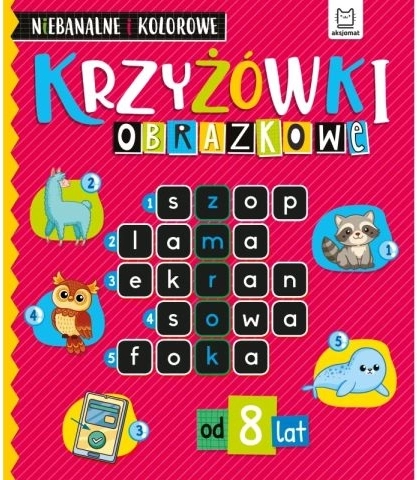 Unusual and Colorful Picture Crosswords 8+