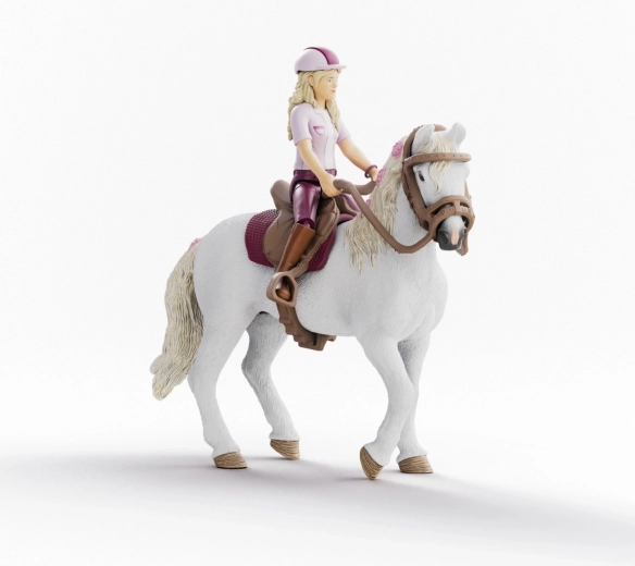 Schleich Horse Club – Rider Sofia and Mare Blossom figurines