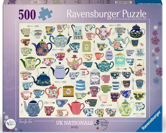 Пъзел Ravensburger Време за чай 500 части
