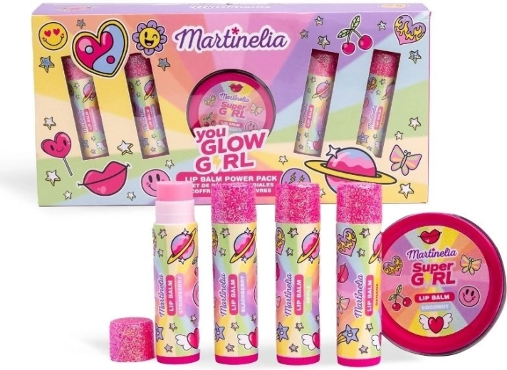 Supergirl lip balm power pack (5 pcs)