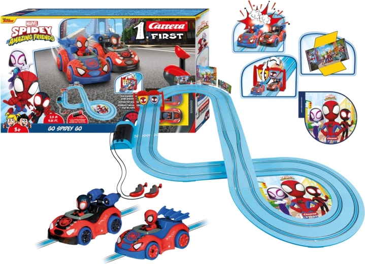 Carrera First Spidey Race Track – Go Spidey Go! 2.9 m