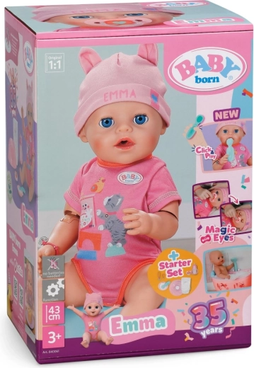 BABY born Emma with a magic hand, 43 cm