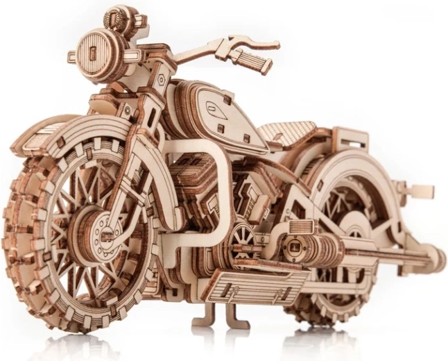 Little Story 3D Wooden Puzzle Comanche Motorcycle