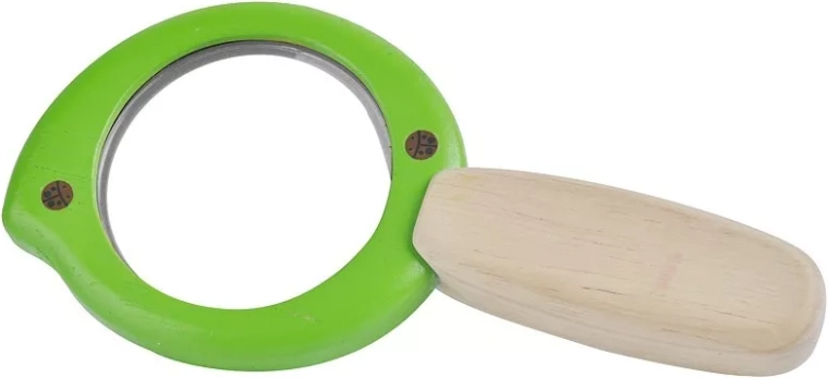 Leaf-Shaped Magnifying Glass PlanToys
