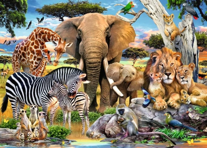RAVENSBURGER пъзел Майчина любов XXL 500 части