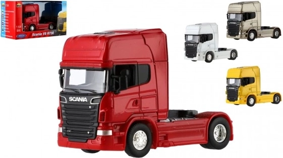 Камион Welly V8 R730 метален/пластмасов, 9,5 см, свободен ход